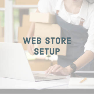 Web Store Setup